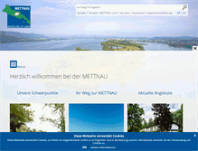 Tablet Screenshot of mettnau.com